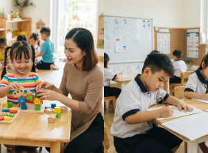 Chương trình 4–5 tuổi và 5–6 tuổi khác nhau ở nội dung chuẩn bị nào?