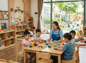 Tìm hiểu cơ sở vật chất tại Mầm Non Little Angel