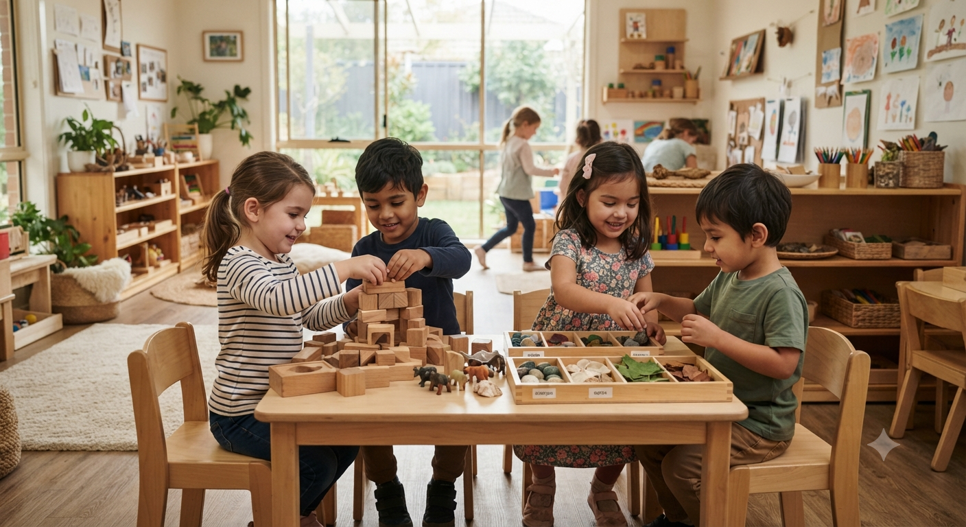 Nội dung chuẩn bị cốt lõi trong chương trình dành cho trẻ từ 4 đến 5 tuổi
